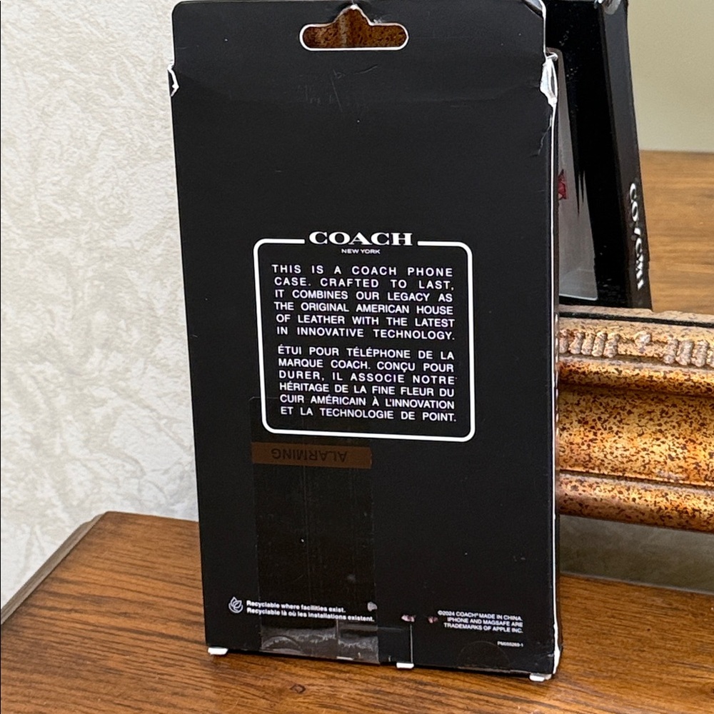Coach Pink T-Rex iPhone 14 Pro Max Case. Protective case for MagSafe. - Picture 2 of 10
